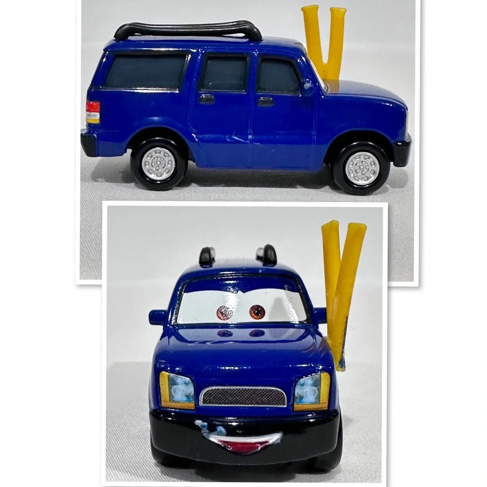 Disney Pixar Cars Race Fans M.A. Brake Drumm, Clutch Foster Die-cast Mattel